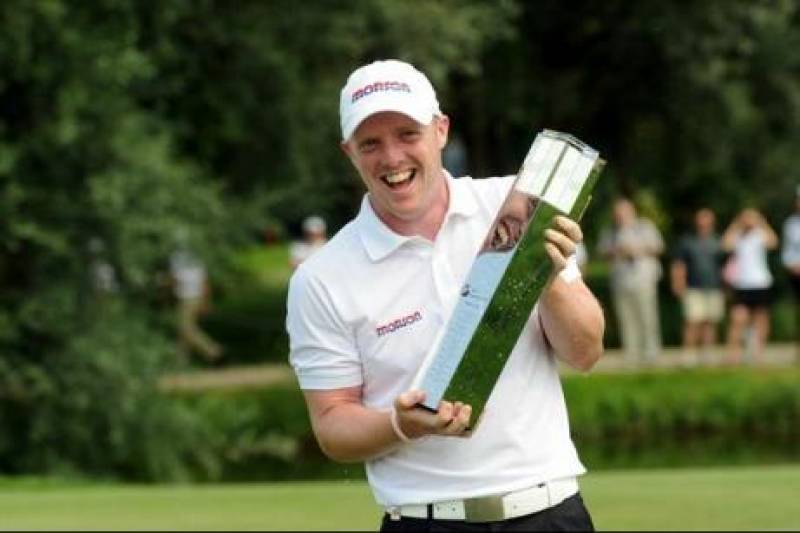 David Horsey with the BMW International Trophy