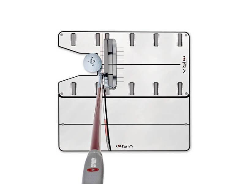 Two-Piece Putting Mirror