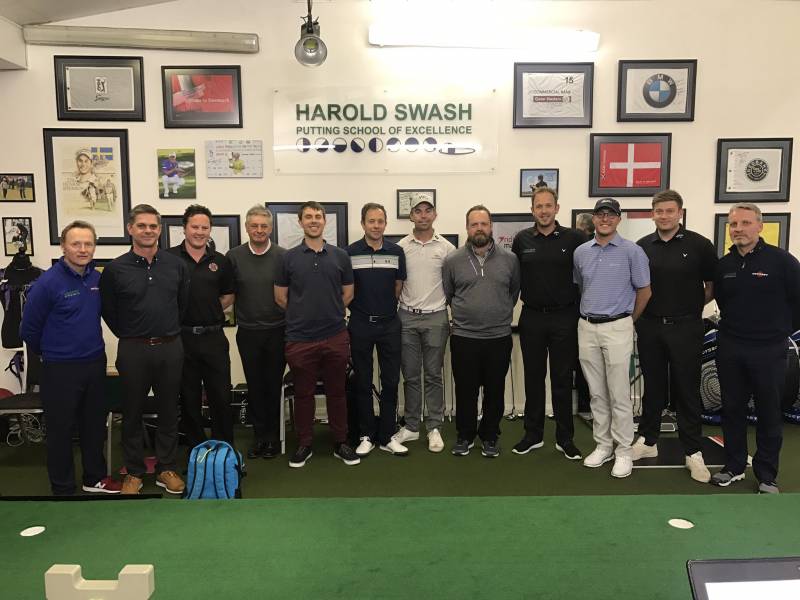 Our new team of &#039;Putting Solutions&#039; Certified Instructors, Formby Hall, May 2018